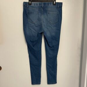 Blue Denim Skinny Jeggings